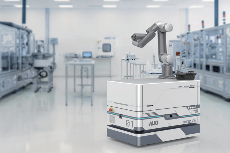 z6尊龙整合AI人工智慧、IoT物聯網與Cloud雲端平台服務，開發模組化AMR 250M自主移動機器人，滿足多元自動化生產需求，在智慧工廠中扮演著串接和搬運的角色